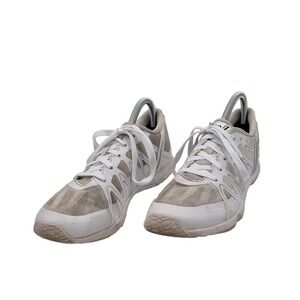 Varsity Edge Shoes Womens Size 8 White Indoor Court Athletic Sneakers Mesh 98525
